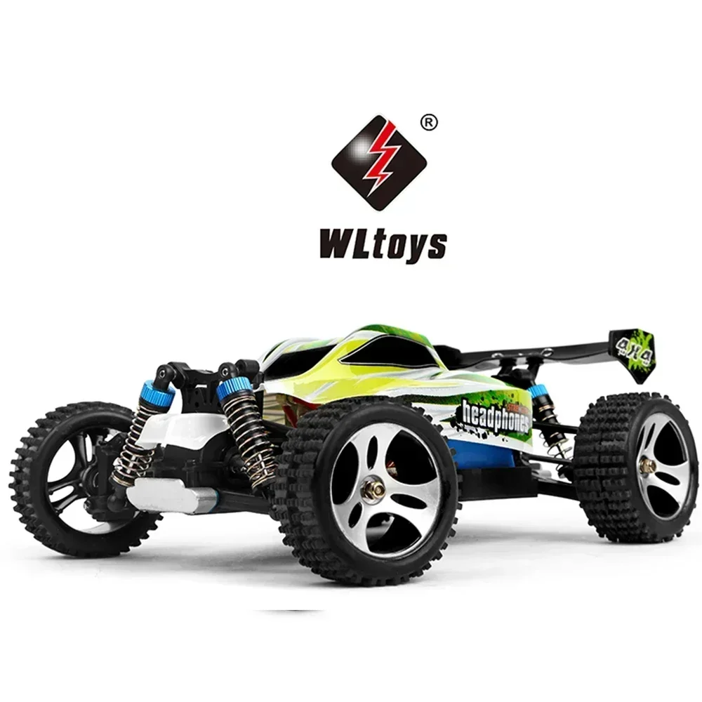 WLtoys WL A959 A959-A V2 1/18 4WD 2.4GHz Remote Control Drift RC Racing Car 35KM/H High Speed Off Road Vehicle Adults Kids Toys