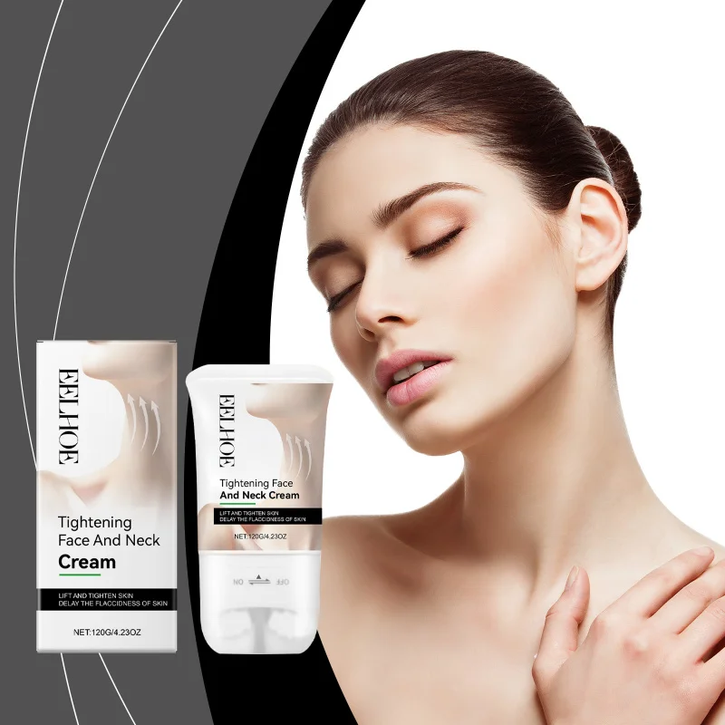 

Roller Neck Firming Cream, Hydrating Massage Treatment For Neck Skin, Moisturizing Formula To Help Improve Skin Elasticity