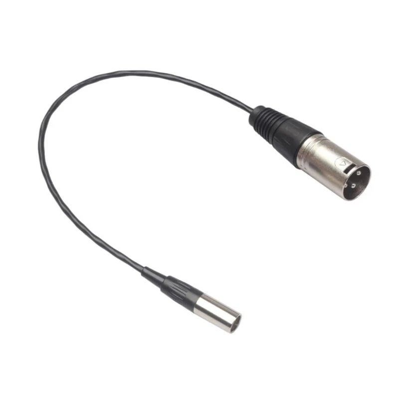 3 Pin Male to 3 Pin Male XLR Mini Plug Audio Cable XLR Male to Mini XLR Male Audio Cable Connector Microphone Cable