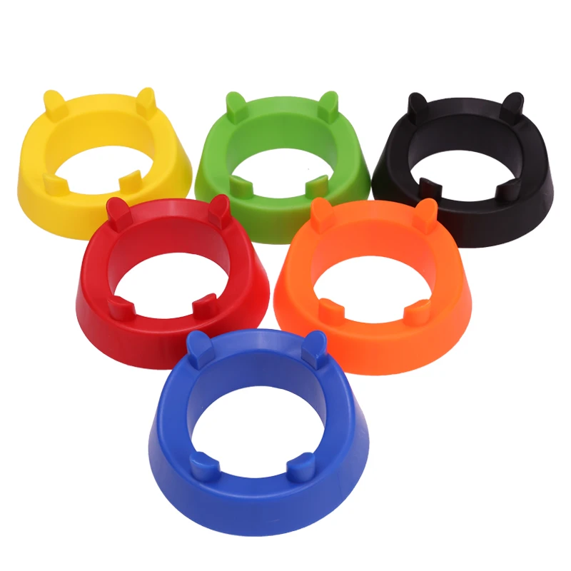 1 قطعة حامل الكرة كرة السلة كرة القدم قوس حامل أربعة ركن رف دعم قاعدة ل الكرة الطائرة الرجبي عرض موقف