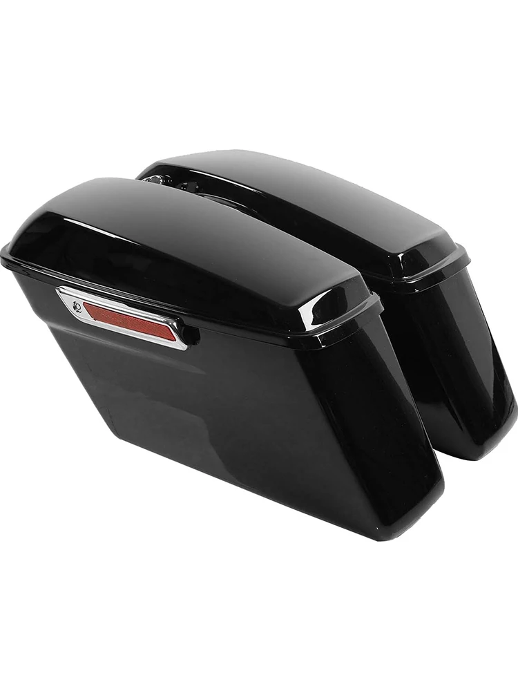 

Motorcycle OEM Hard Saddlebags with Latch Key for Harley Davidson Touring Road King Electra Street Glide Ultra-Classic 2014~2023