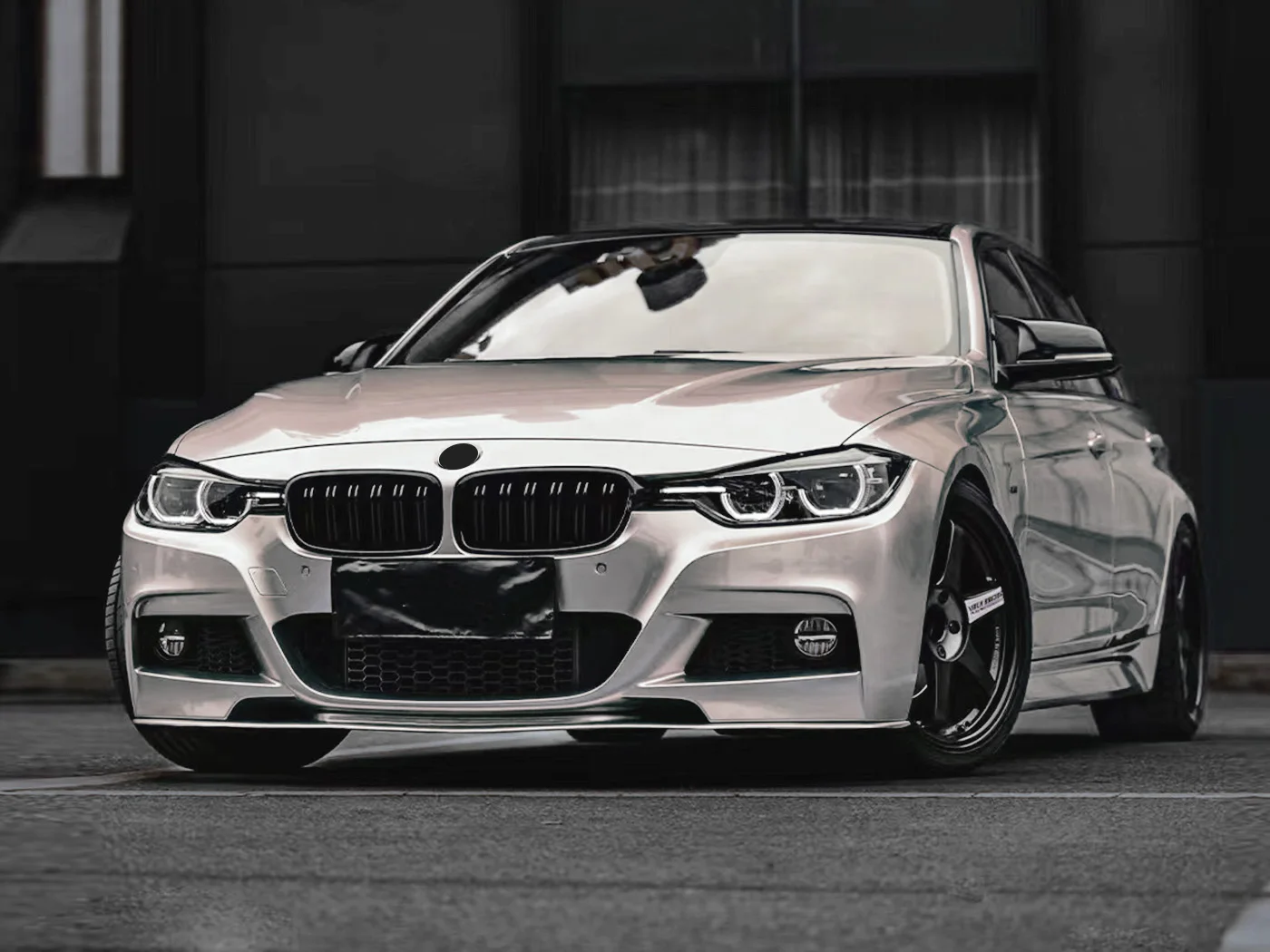 Bodykit F30 MT M Sports Front Bumper for BMW 3 Series F30 F35 2013-2019 Upgrade To MT M-Tech Look Front Bumper