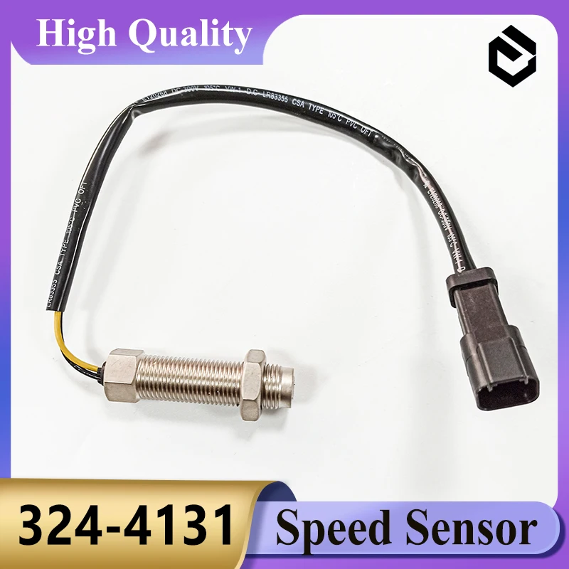 324-4131 Speed Sensor 3244131 for Caterpillar CAT Engine C6.4 for E320D Excavator Parts