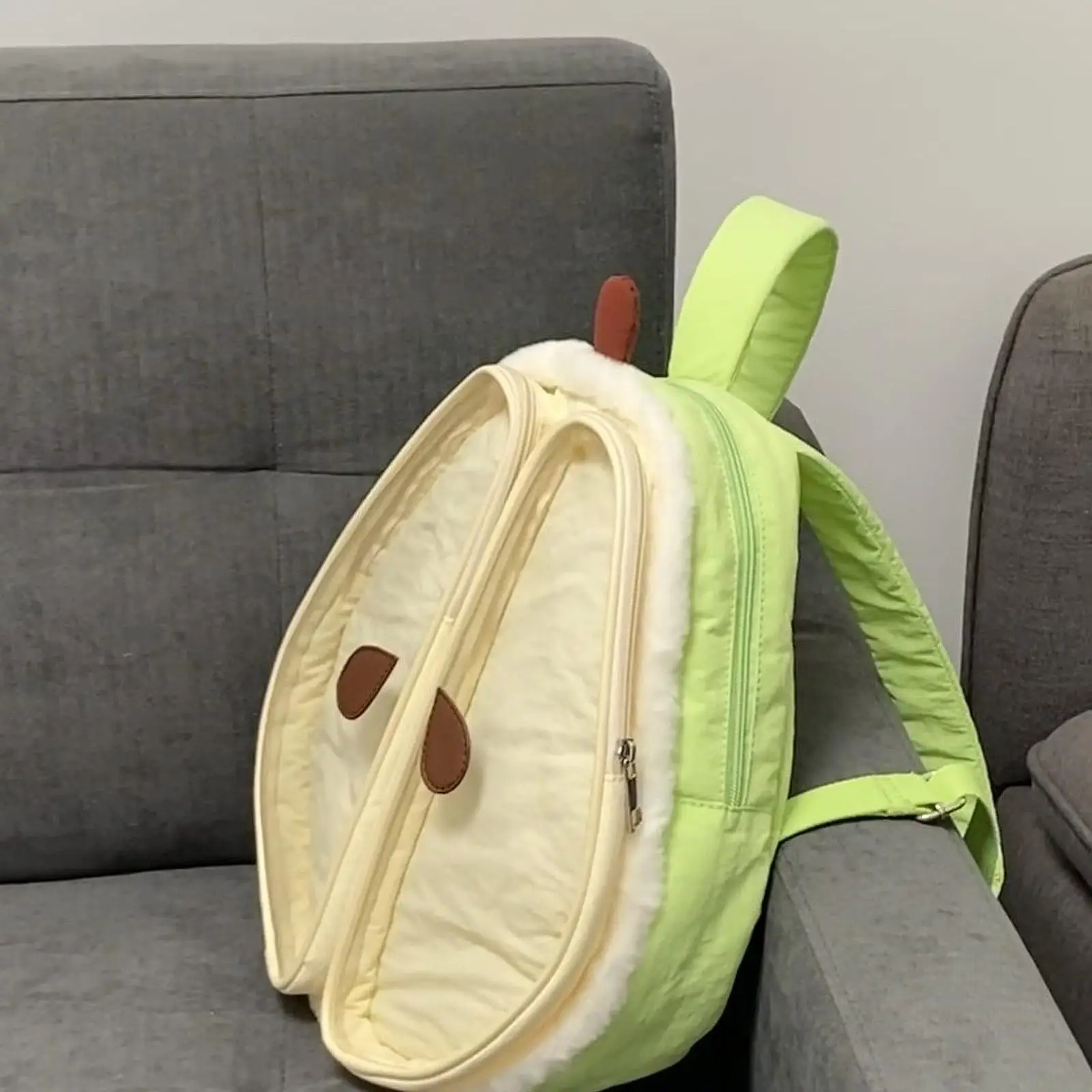 Zaino per frutta Ita Bag a forma di pera per esposizione di figure anime per lo shopping di feste