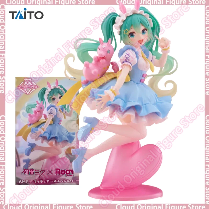 

В наличии 100% оригинал TAITO Vocaloid Hatsune Miku Rody AMP ПВХ аниме фигурки экшн-фигурки модель коллекция кукла игрушка в подарок