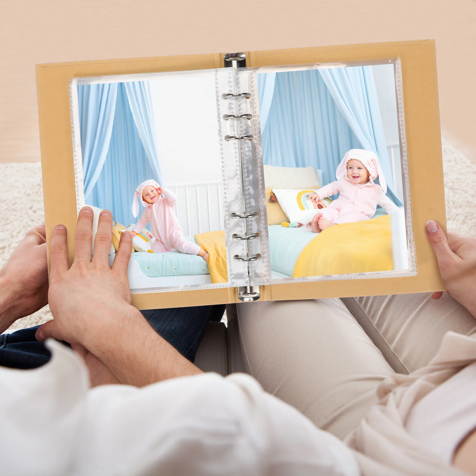 1 pc Plastic Display Book High Quality Lightweight Inner Page Bag For Game Picture Certificate Id Storage Smooth Transparent