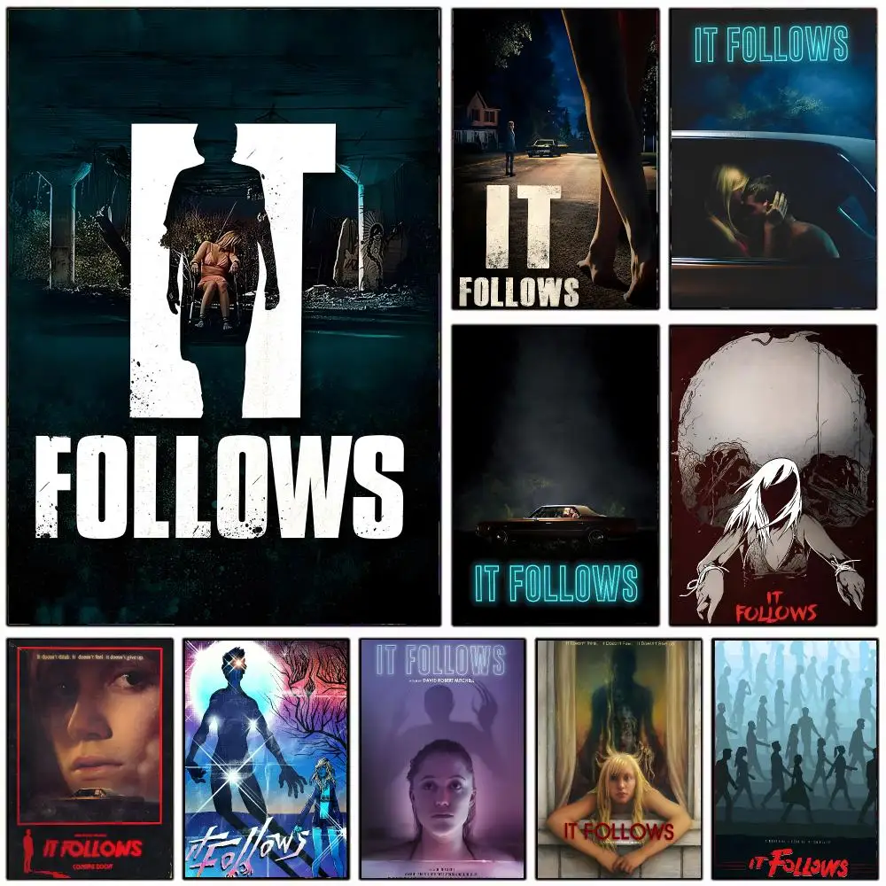 horrifying movie I-It Follows Poster Modern Home Decoration Interior Design & Contemporary Wall Art Collection