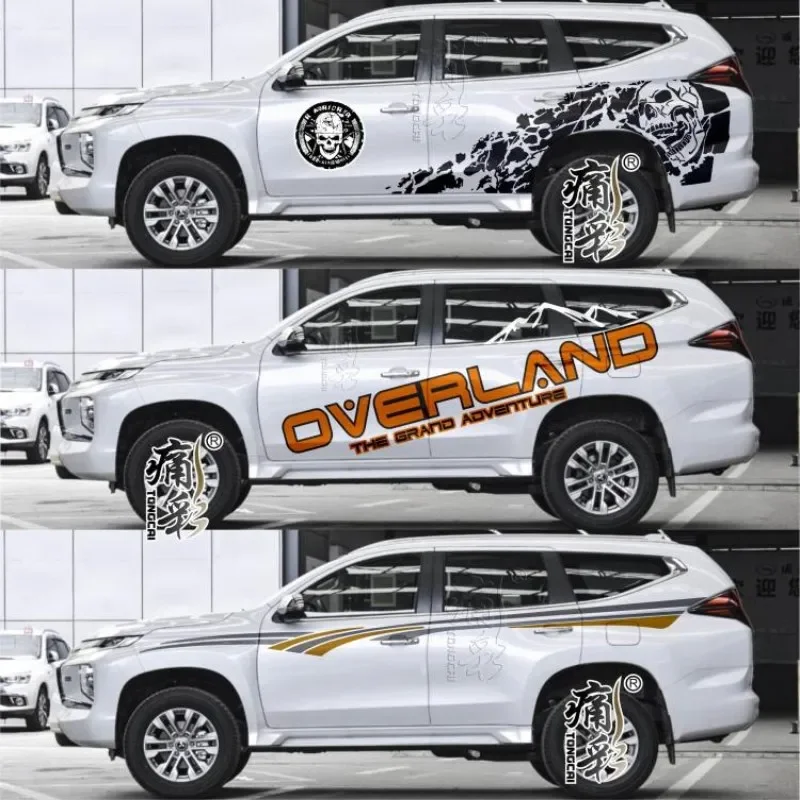 

Автомобильная виниловая наклейка из фольги для кузова Mitsubishi Montero, аксессуары из декоративной фольги на заказ