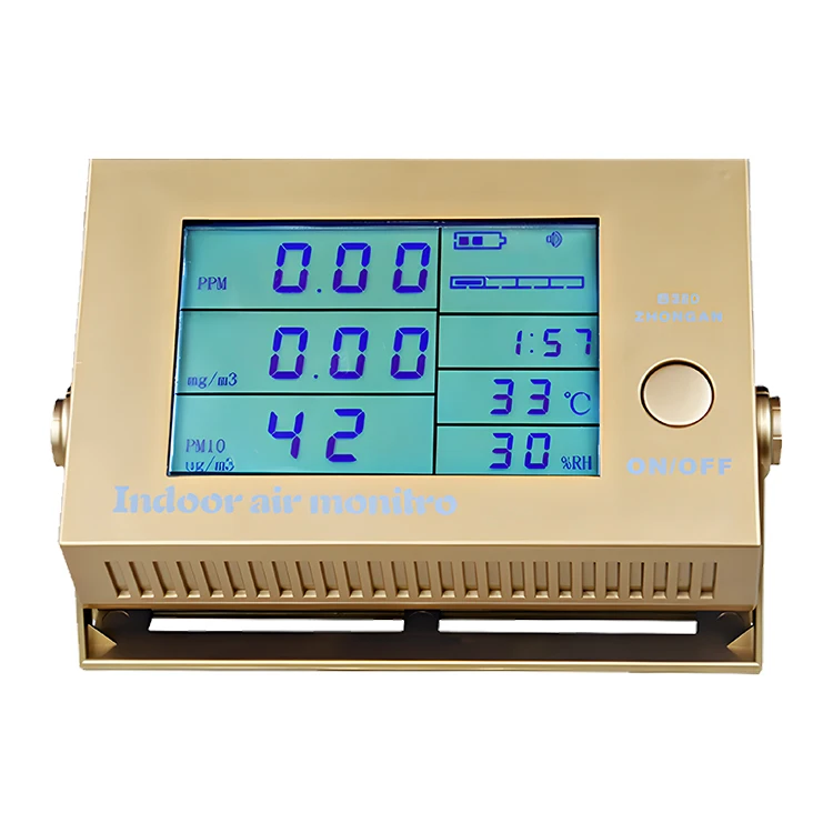 

factory outlet formol formalin 0-10ppm CH2O detector, integrated air quality monitor for laboratory