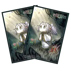 50 sztuk 63x90mm karty kolekcjonerskie Protector animacja holograficzna YuGiOh rękawy na karty tarcza laserowa śliczna okładka na talia kart japoński rozmiar