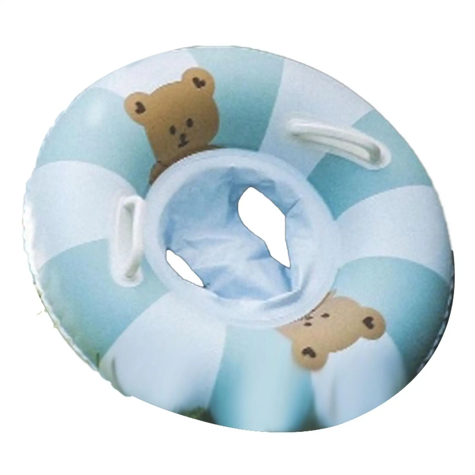 Kids Inflatable Baby Float with Dual Handles - PVC Swim Ring for pool Fun