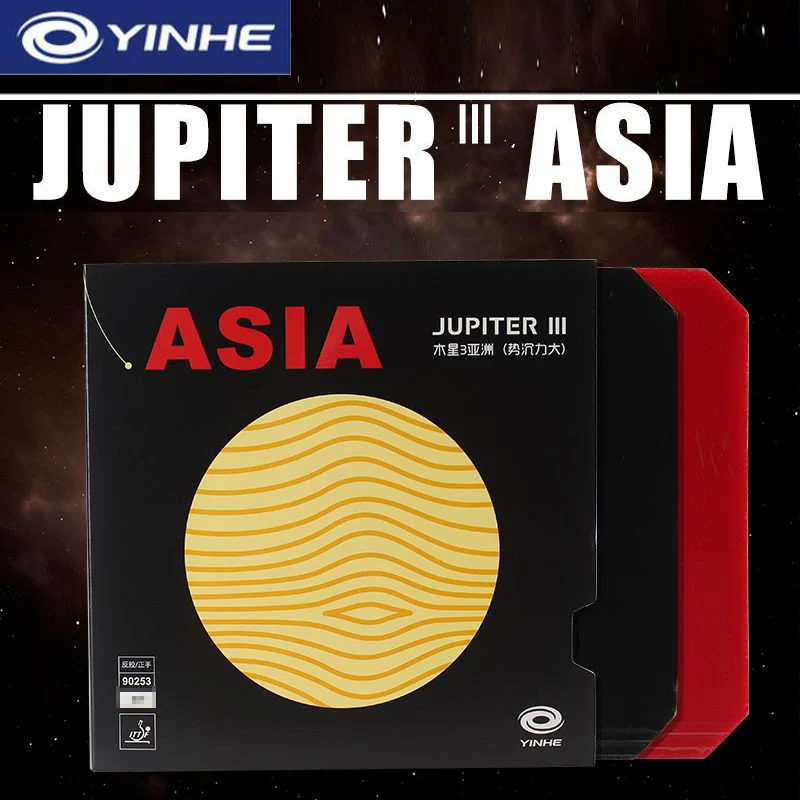YINHE Jupiter 3 Asia 38 Degree Table Tennis Rubber Sticky Ping Pong Rubber Good For Quick Attack with Loop Drive