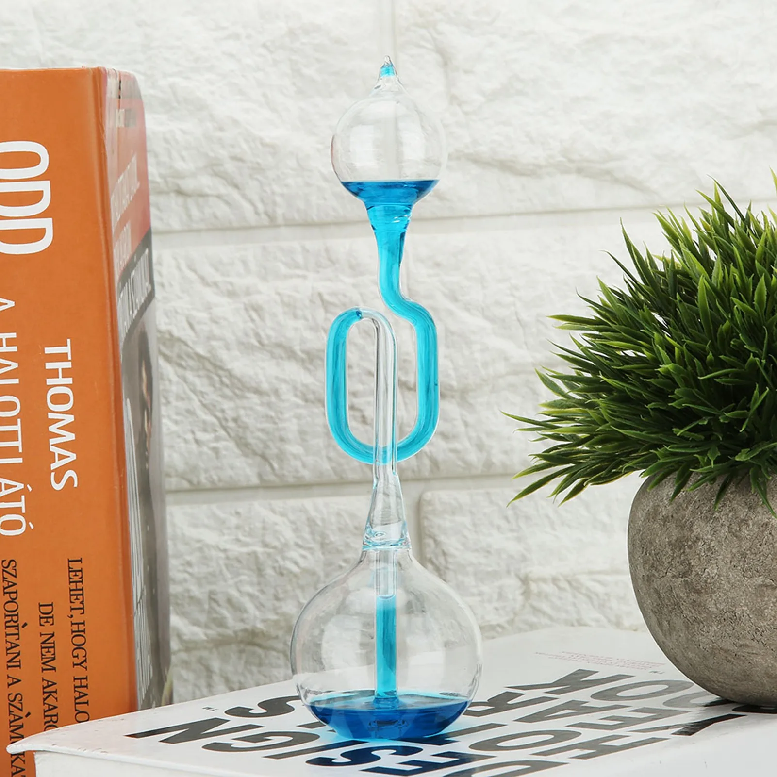 Birthday Gift Innovative Novel Thermometer  Hand Boiler Stress Relief  Home Ornament Birthday Gift Hand Boiler Science