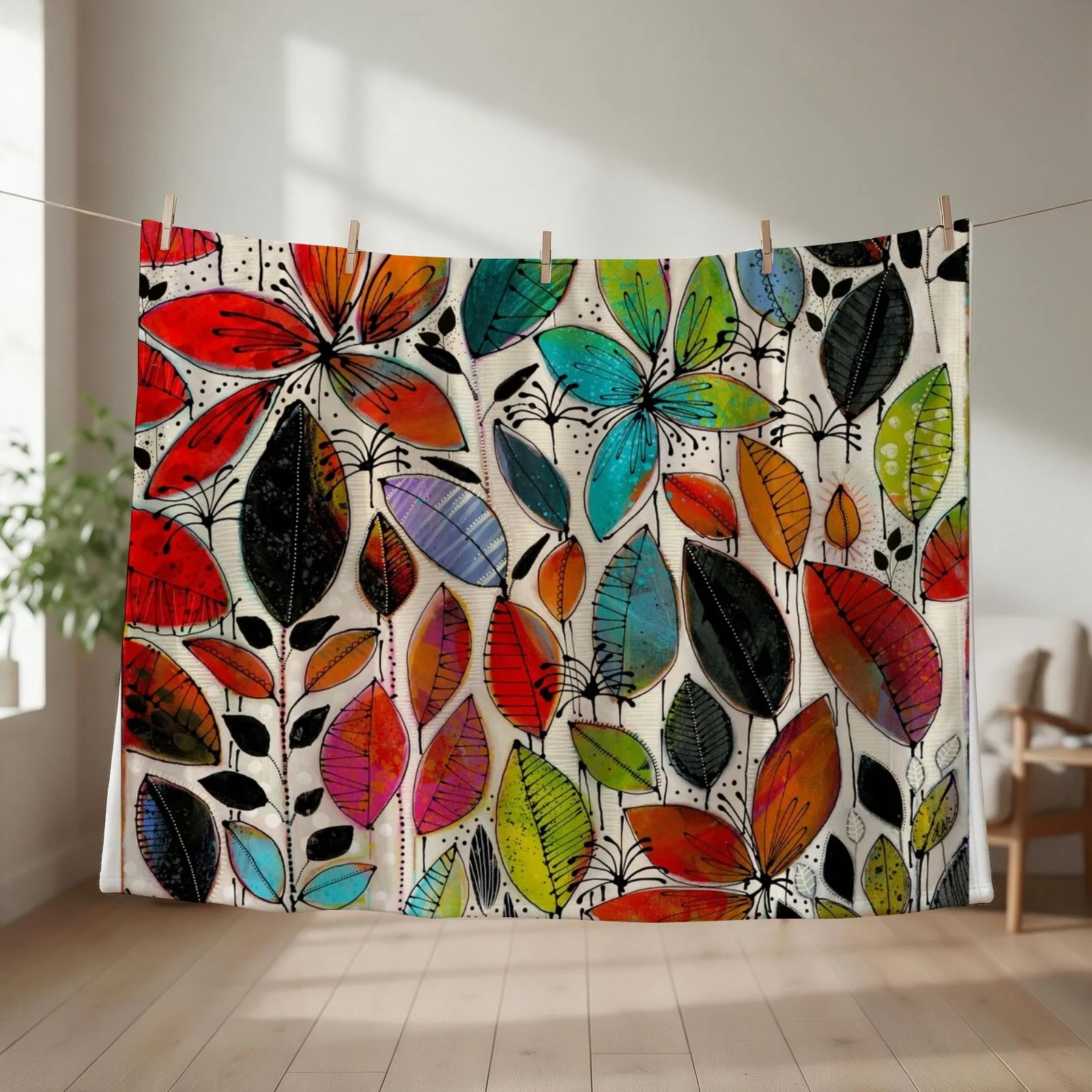 Jump For Joy Throw Blanket Vintage For Decorative Sofa christmas gifts Picnic Blankets