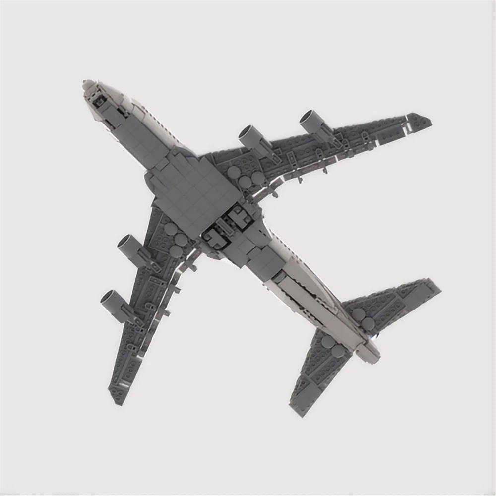 1292PCS Building Blocks MOC Boeing 747 Manned Passenger Aircraft  Bricks Space Shuttle Model DIY Toys Kids Christmas Gifts