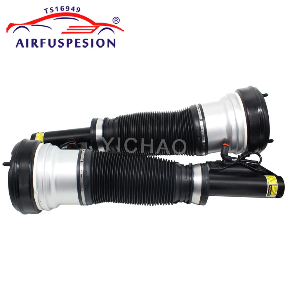 Pair For Mercedes W220 S Class S430 S350 2Matic Front Left + Right Air Suspension Shock Absorber Struts  A2203202438 A2203205113