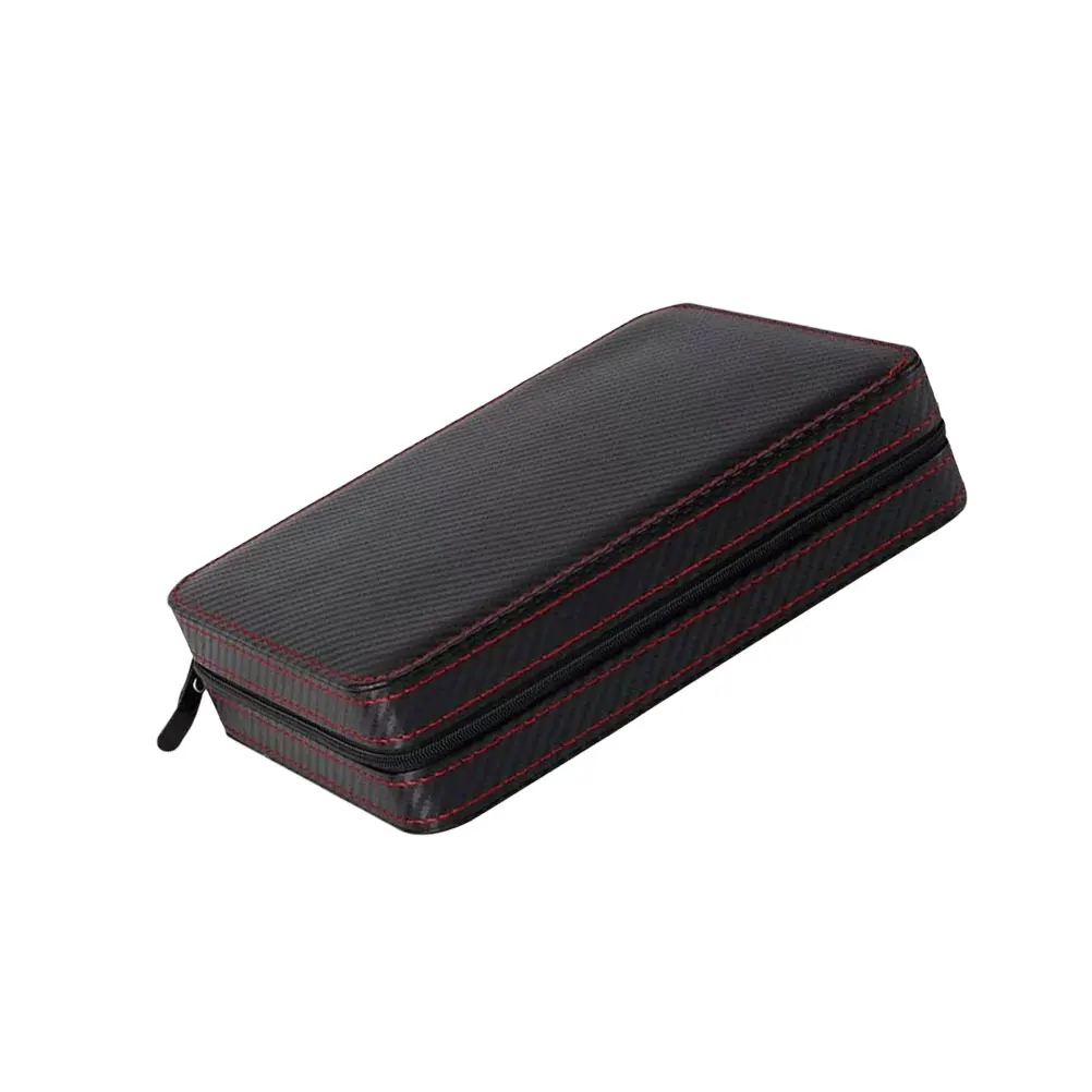 

1pc Watch Storage Box Elegant Watch Case Multiple Slots For Collection Display Organization Dustproof Scratch Resistant Space