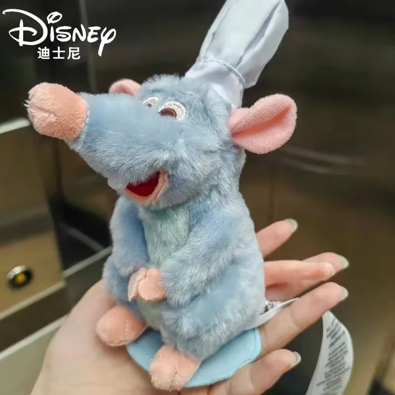 Disney Store Ratatouille Chef Remy Shoulder Plush Toy Gifts Kawaii Plush Stuff Toys for Children's Birthday Gift