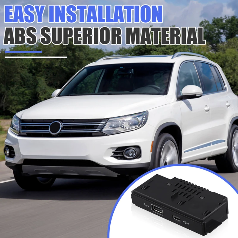 

Автомобильная Передняя консоль 30D035736, USB-порты для VW Tiguan MK2 Viloran, USB-штекер