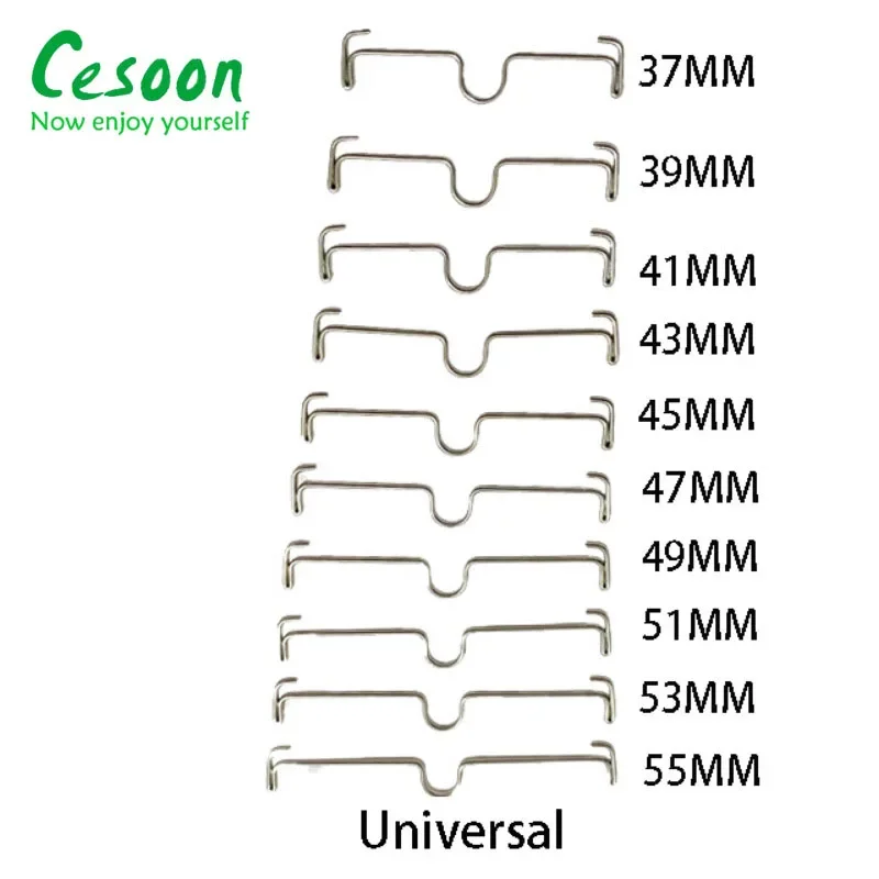 10Pcs Dental Orthodontic Palatal Bar On The Molar Band With Lingual Sheath Palatal Arch Bars Uniwersalny odwrócony materiał dentystyczny