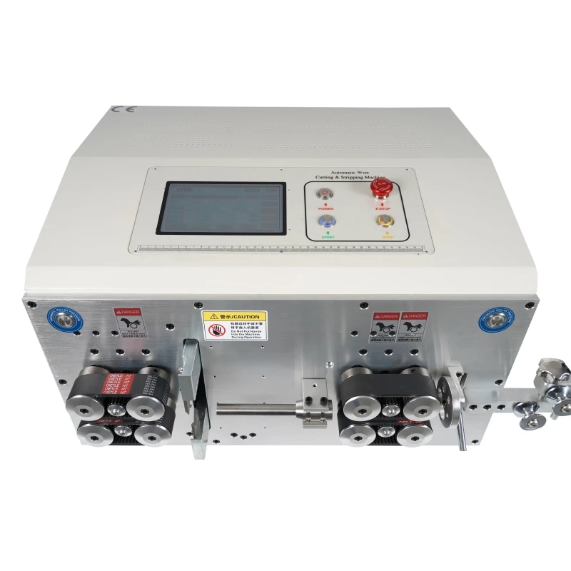 SWT-608-MAX2-ST70 S70 Peeling Stripping Cutting Machine 8 Wheels 1000W Touch Screen Control BV Wire Max 50mm² BVR Max 70mm²