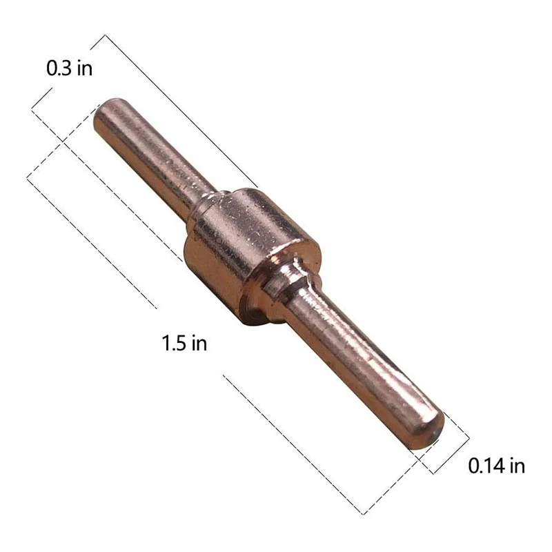 50Pcs Plasma Cutter Consumables Torch Tip Electrode Nozzles Kit For PT-31 JG-40 WSD-LG40 Fit CUT 50D 50 40 Plasma Cutter