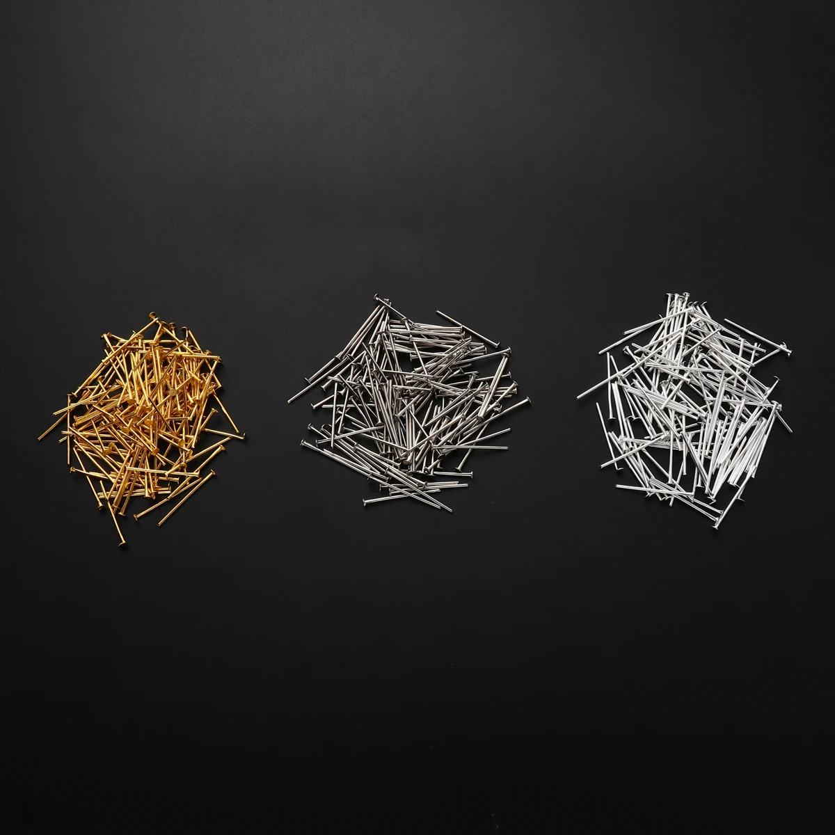 

9pcs Alloy T Shape Pins Flat Head Jewelry Making Accessories For Necklace Bracelet Keychain Diy Craft Durable Charms