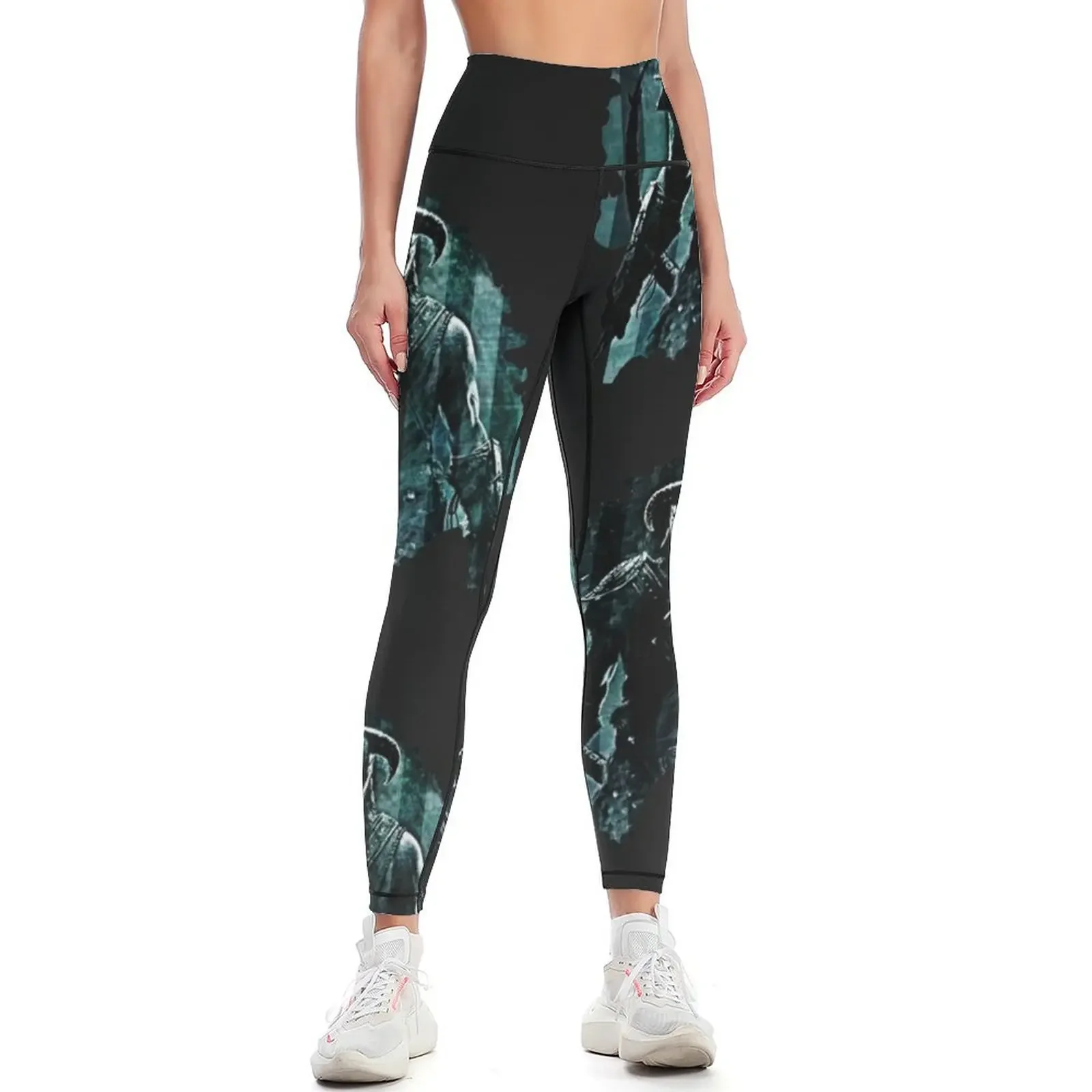 

Legacy of the Dragonborn Leggings Women's high waist Women's gym sports tennis for Women's sports pants Womens Leggings