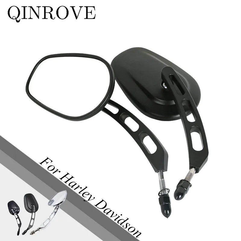 

8MM Motorcycle Rearview Mirror Retro Aluminum Side Mirrors for Harley Series X350 X500 Nightster Sportster Dyna Street Softail