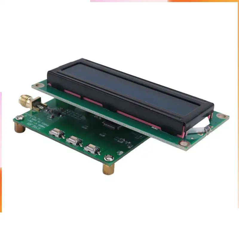 A92Z Smart Digital RF Power Meter 1Mhz To 10Ghz -50 To 0Dbm RF Signal Measuring Instrument Module Set Attenuation Value Easy To