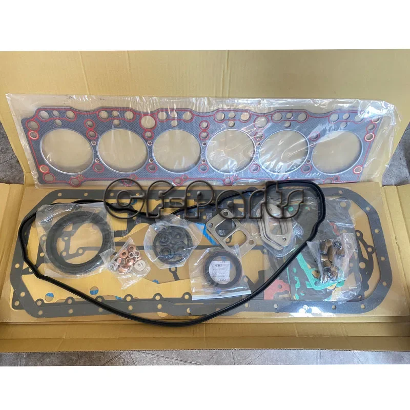 For Doosan Daewoo DB58T DB58 DB58TIS Engine Hitachi EX200-1 EX200-2 EX200-3 Excavator Overhaul Gasket Kit