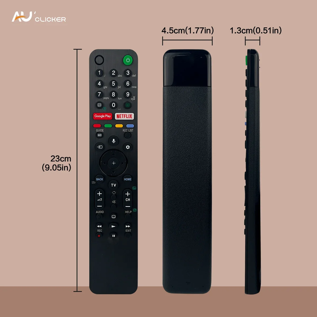 RMF-TX500E Smart TV Voice Replacement Remote Control for Sony 4K HD OLED TV KE-65XH9096 KD-75XG8505 KD-75XG8588 KD-75XG8596 etc