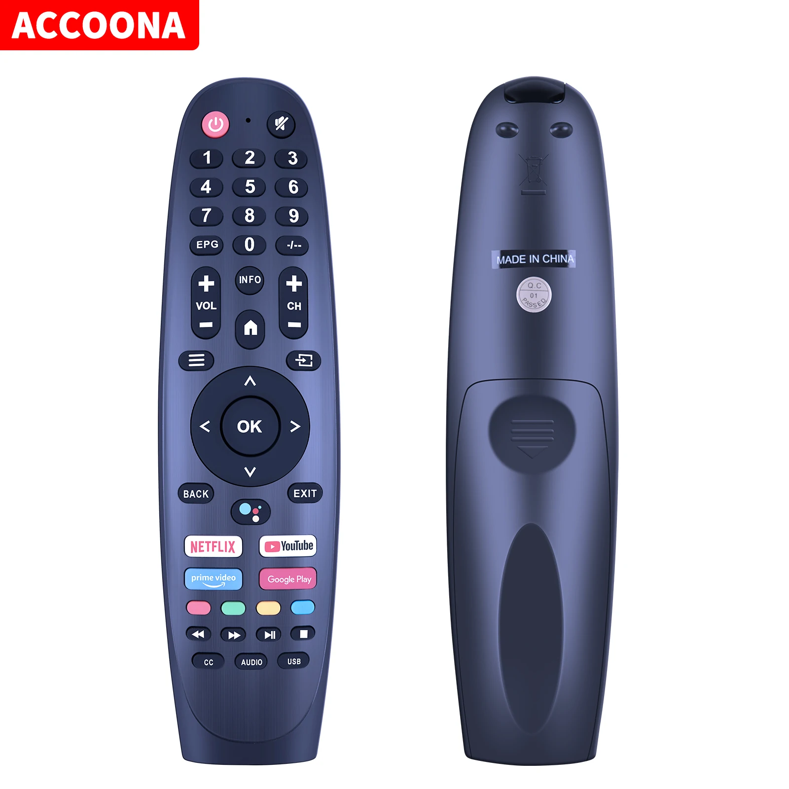 Remote control for Caixun EC32V2HA EC32V1HA sansui (RC-025 K3200HSG-EK4300USG-E ) TV