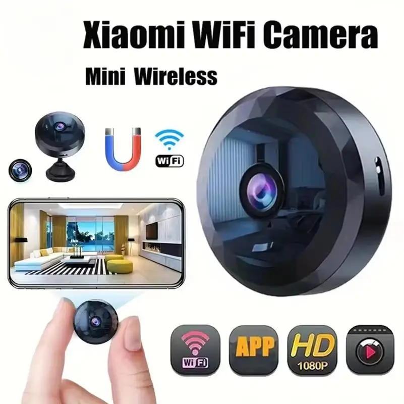 New A11 Wireless Camera Mini Wifi Monitoring 1080p HD Video Security Camera Rechargeable Battery Motion Detection Camera New