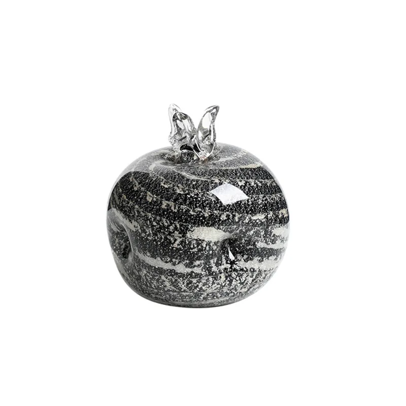 

Nordic simple handmade glass pomegranate knick-knack model room living room TV cabinet coffee table