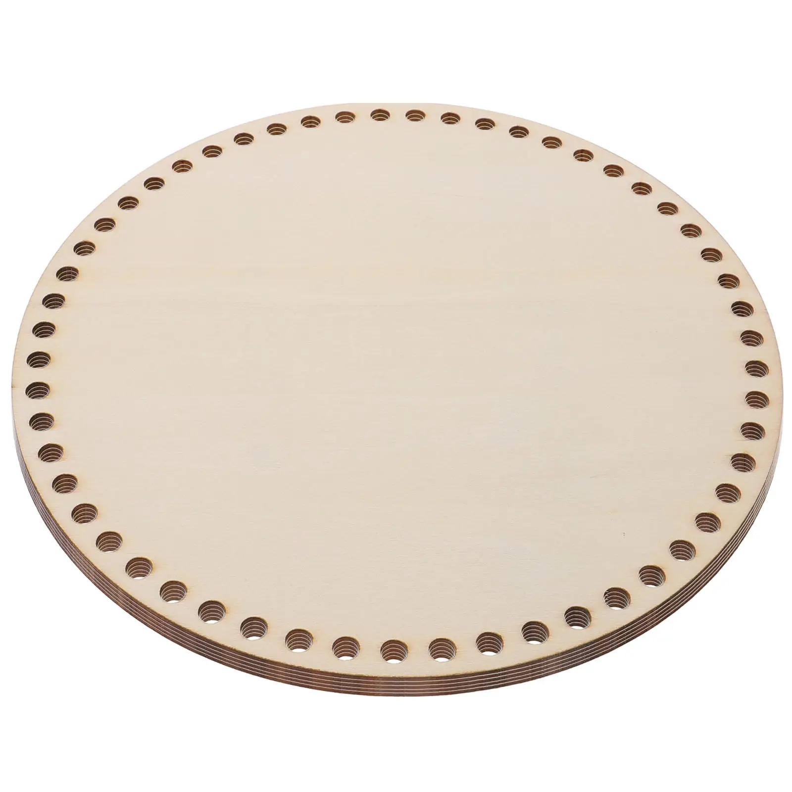 5pcs Wooden Crochet Bag Bottom Bases – DIY Handbag & Purse Shaping Pads for Weaving Craft, Premium Quality - view 3