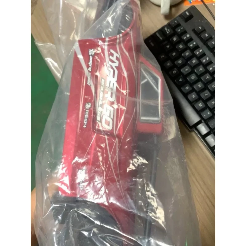 For MJX 10210 1/10 RC Monster Truck Red Body Shell, Hyper Go 4WD Brushless Truck Clipless RC Car Replacement Parts