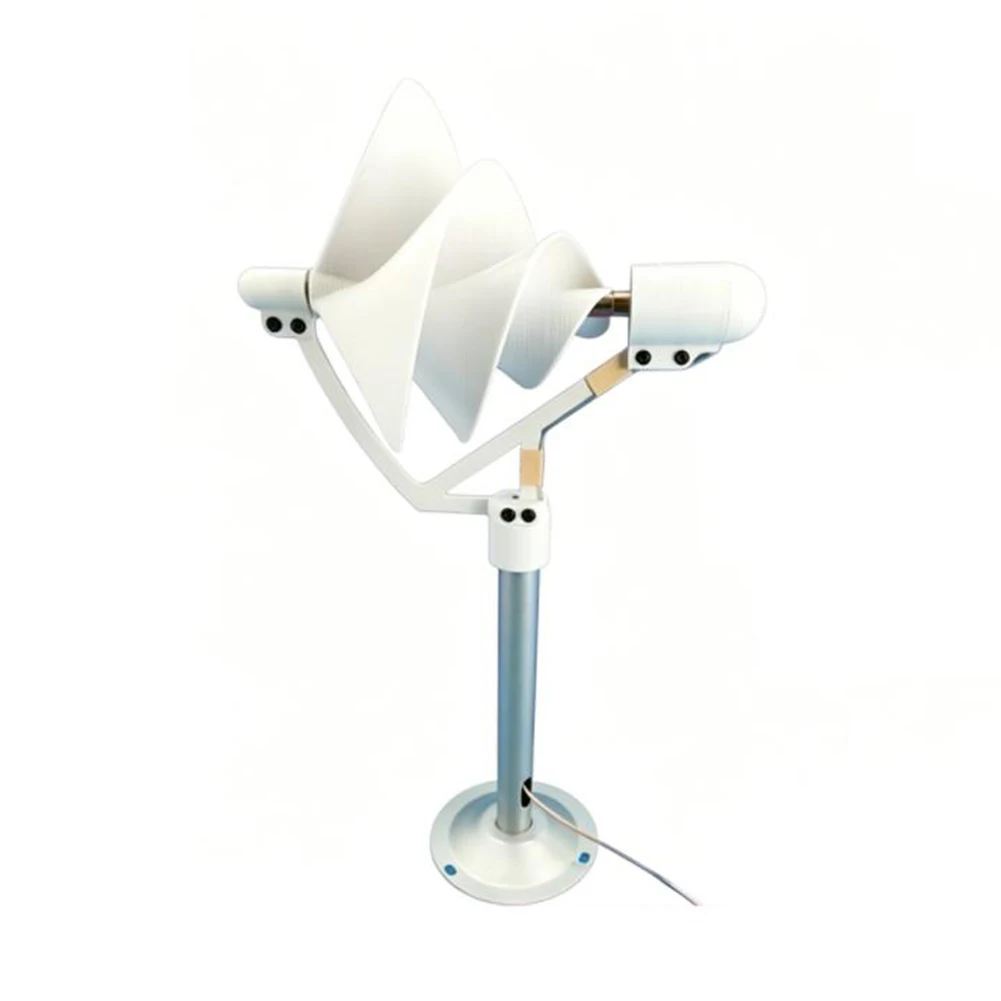 1Pc Spiral Wind Turbine Generator Archimedes Breeze Start Science Model For Home Garden Project Electrical Supplies