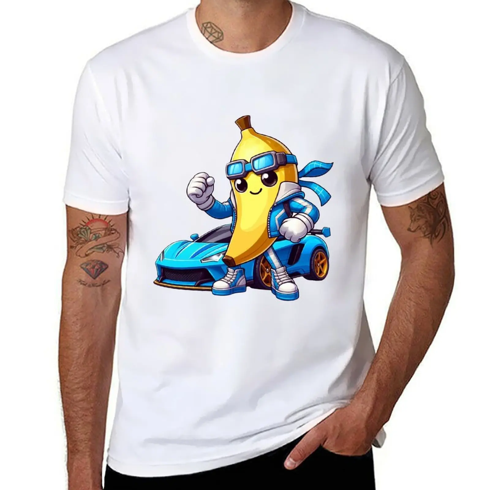 

Peely T-Shirt anime t shirts oversize t shirts for man pack white T-Shirt