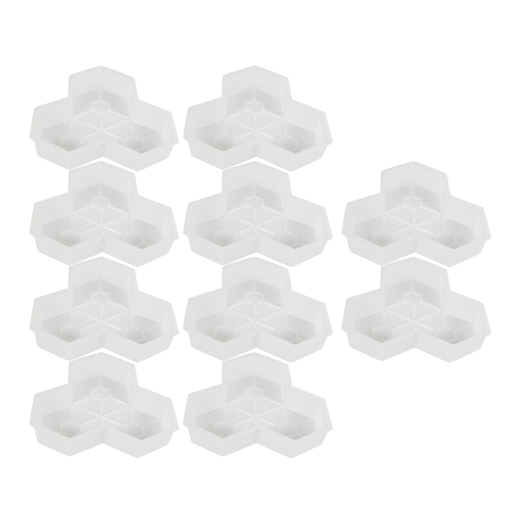 

AB35-10 шт. форма для дорожки кленовый лист бетон вручную пластиковые формы для ступенчатого камня для тротуарной плитки для тротуарных дворов квадратные