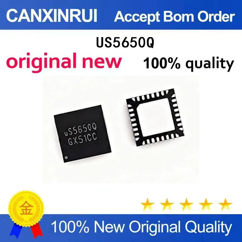 (5-100 Pieces) Brand new original US5650QQKI US5650Q US56500 QFN32 spot chip