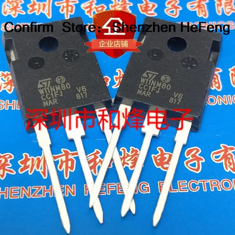 5PCS-10PCS W11NM80 STW11NM80  TO-247 800V 11A   Best Quality Fast Shipping L ON STOCK