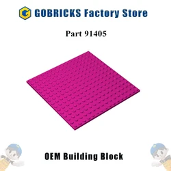 Gobricks 1PCs MOC Parts Brick Plate 16 x 16 Compatible with 91405 pieces of children's toys Building Blocks Assembles Technical