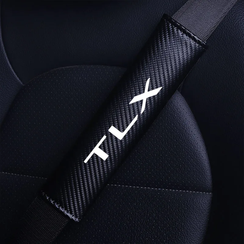 Car Safety Belt Shoulder Cover Breathable for Acura TLX Car Accessories Special for long-distance travel Seat Belt Padding Pad