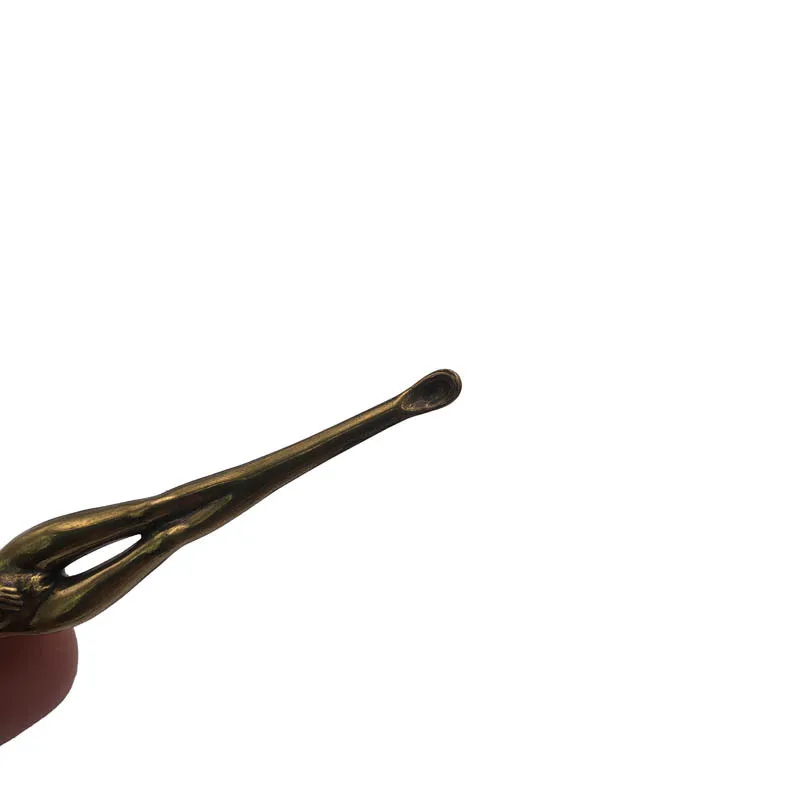 70mm Metal Small Smoke Shovel medicine spoon mini Light-weight Snuff spoon High Quality Portable Snuff pipe Accessories view 4