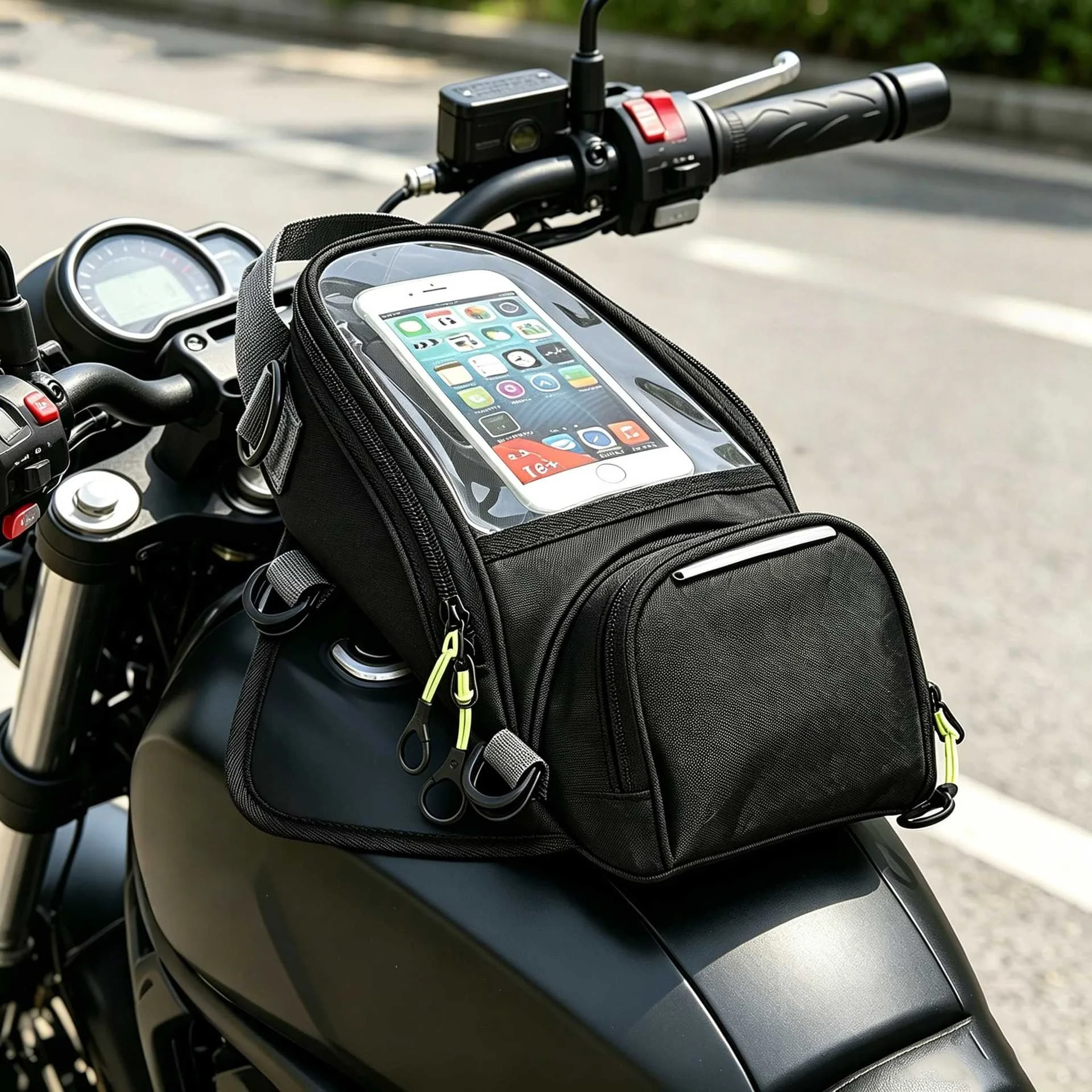 Motorcycle Gear Wardrobe - Tas berkendara sepeda motor, tas tali