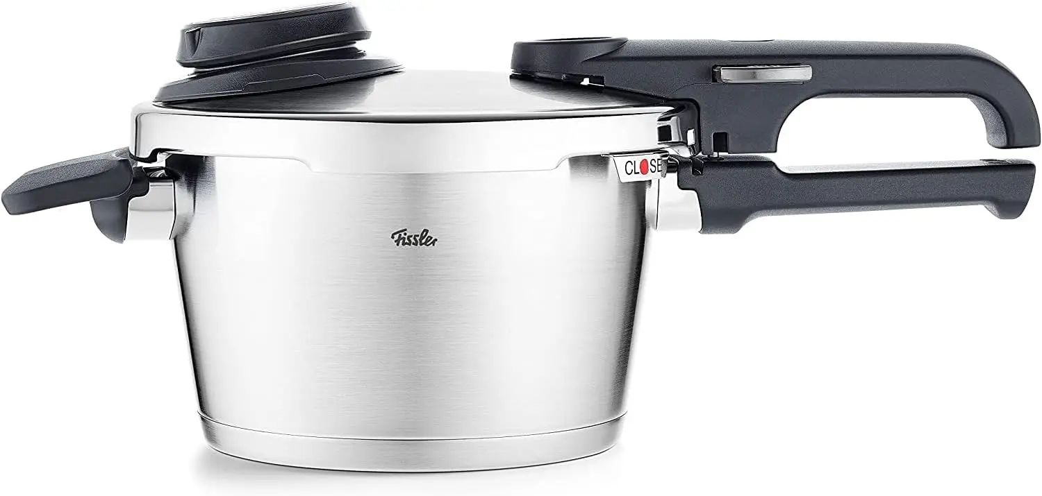 Premium Pressure Cooker with Steamer Insert, 4.8 Quart