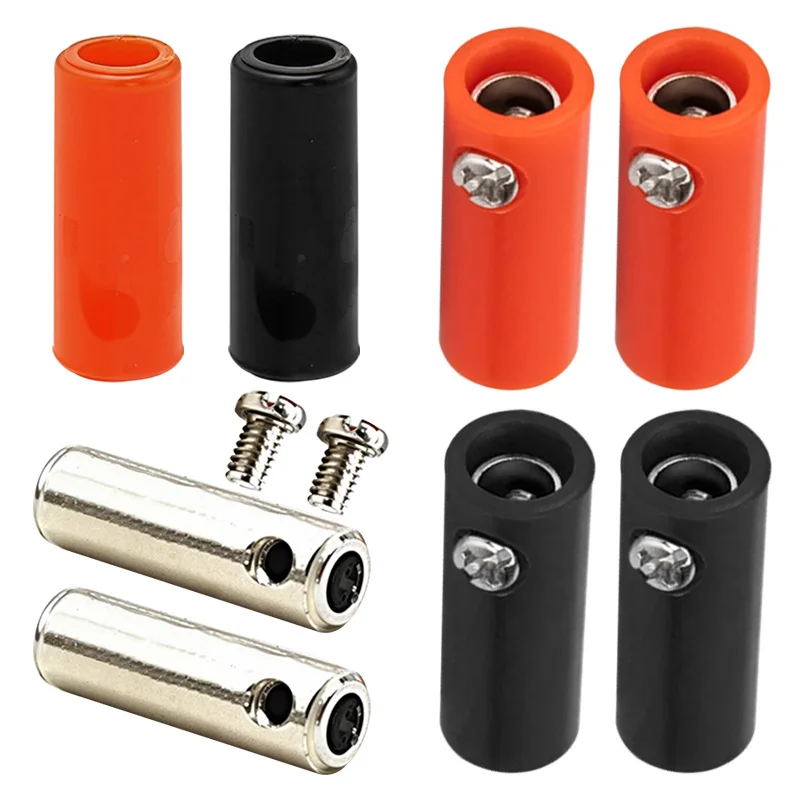 

4mm Banana Jack Female Socket Coupler Connector Extension Adapter Female to Female Connectors