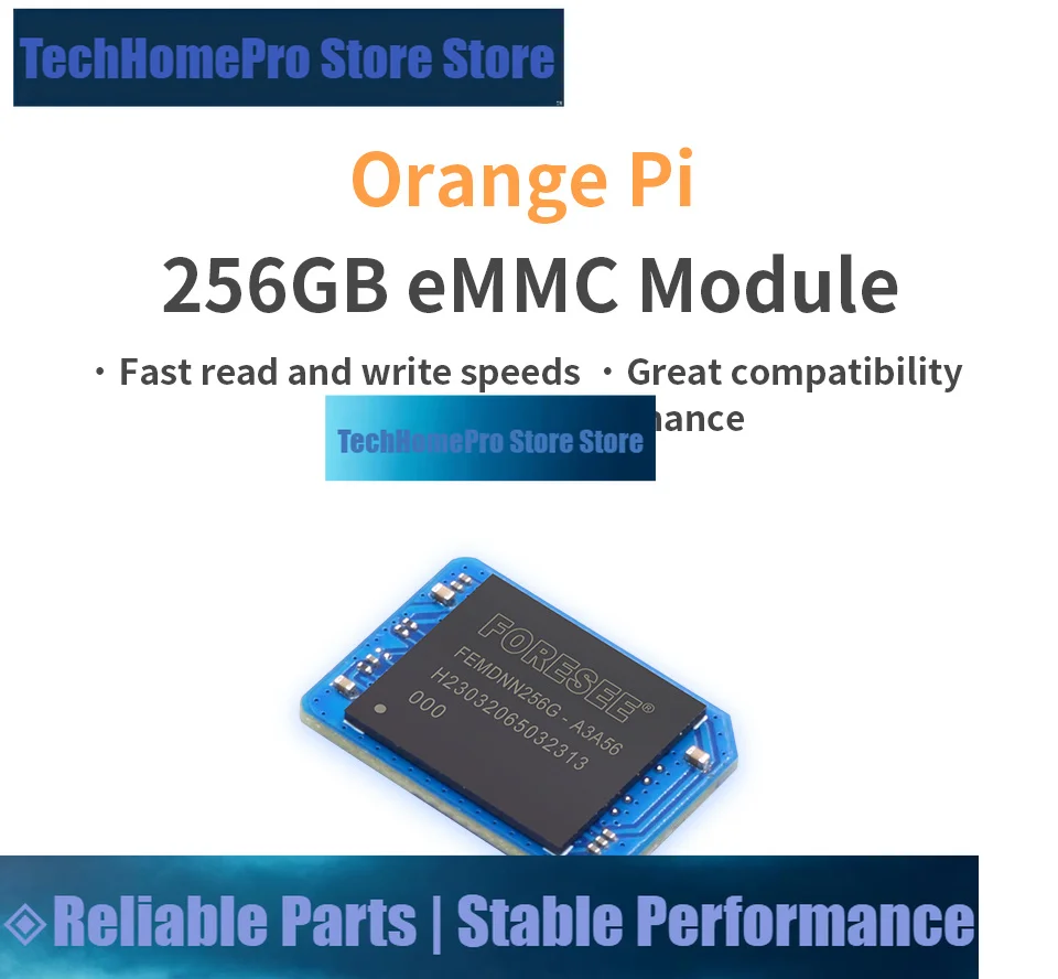 TechHP Orange Pi Emmc Module 256GB Suitable For Orange Pi 5 Plus Development Board