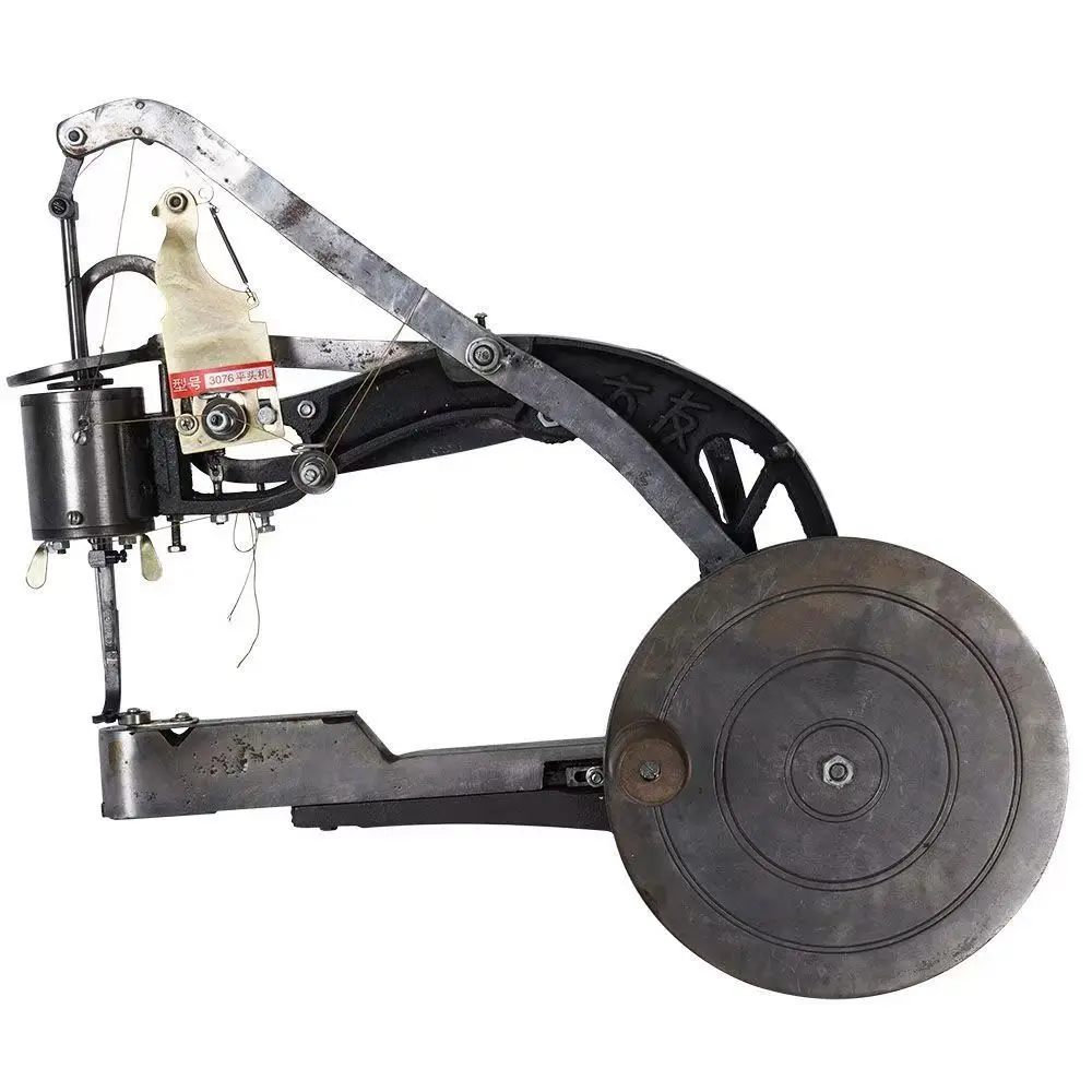 Manual Sole Repairing Machine Hand Crank Industrial High-speed Lockstitch Sewing Machine for Shoe Patching and Modification